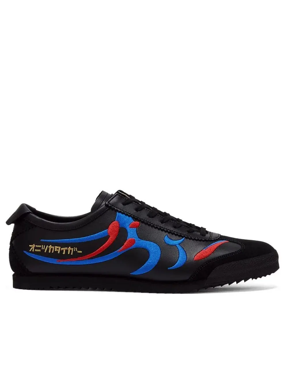 Мужские кроссовки с кожаным верхом Mexico 66 Deluxe Onitsuka Tiger — изображение 7 из 7, черный