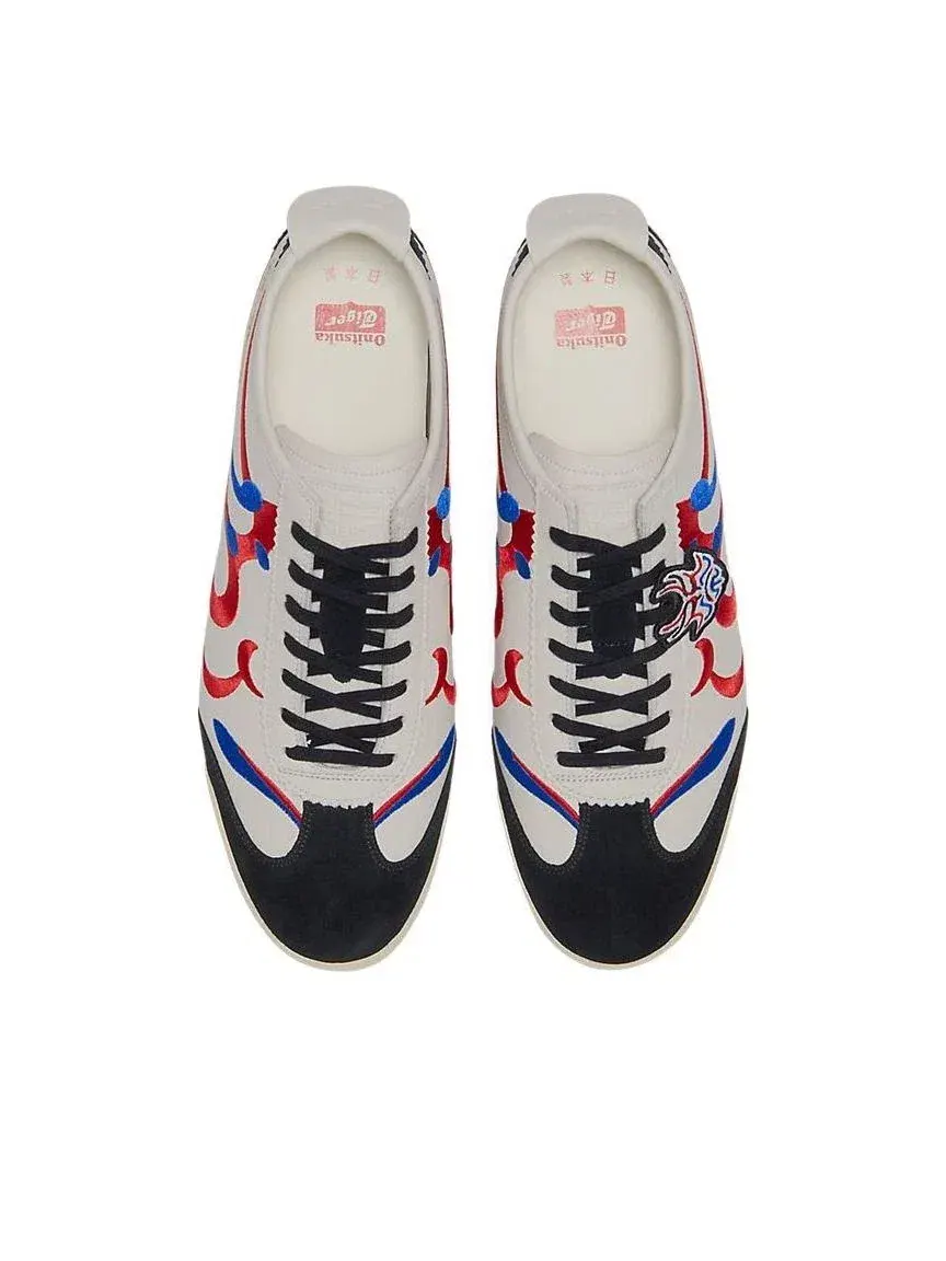 Мужские кроссовки с кожаным верхом Mexico 66 Deluxe Onitsuka Tiger — изображение 4 из 7, белый