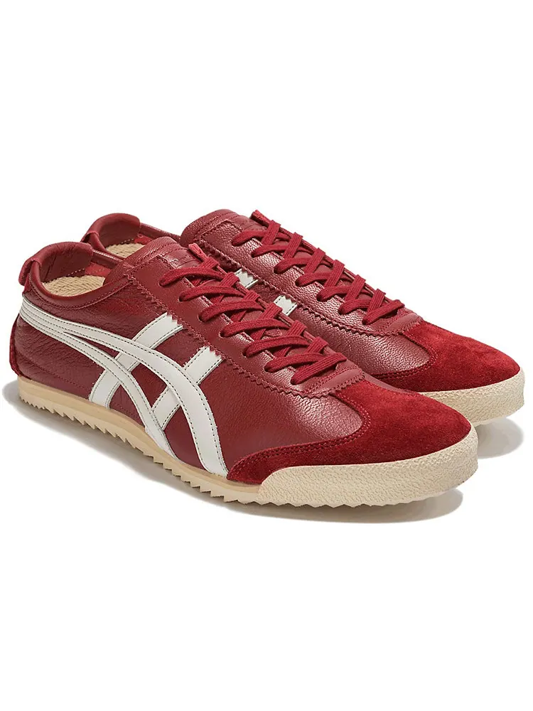 Onitsuka Tiger Nippon Made Mexico 66 Deluxe 'Burgundy White' — изображение 3 из 6, бордовый/белый