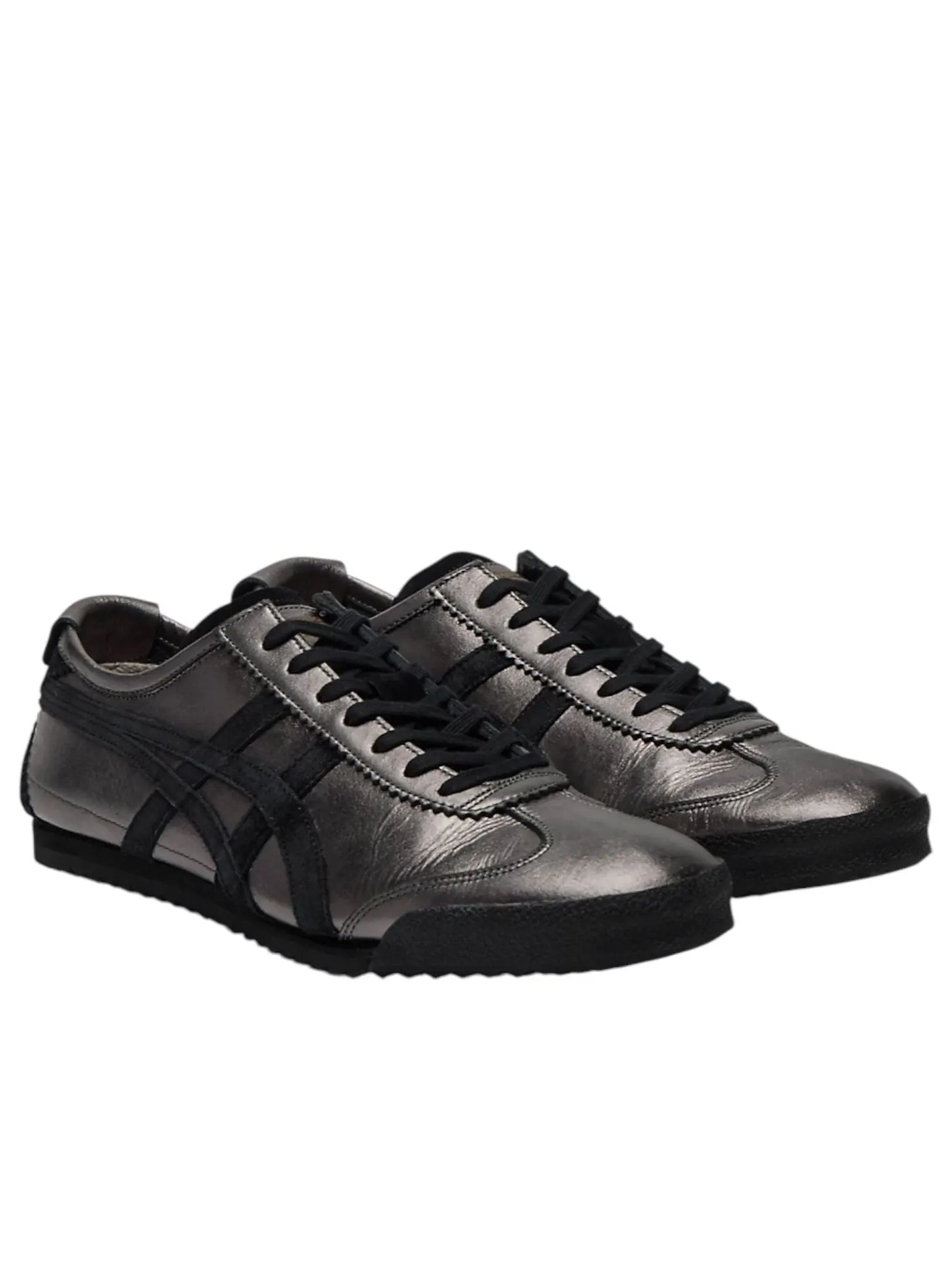 Кроссовки Onitsuka Tiger Mexico 66 Deluxe 'Gunmetal Black' — изображение 3 из 7, черный