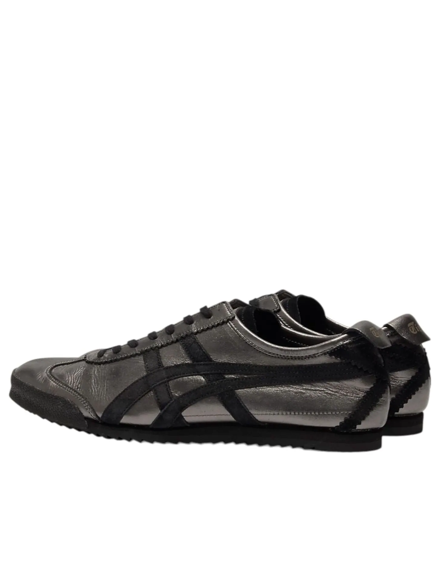 Кроссовки Onitsuka Tiger Mexico 66 Deluxe 'Gunmetal Black' — изображение 4 из 7, черный
