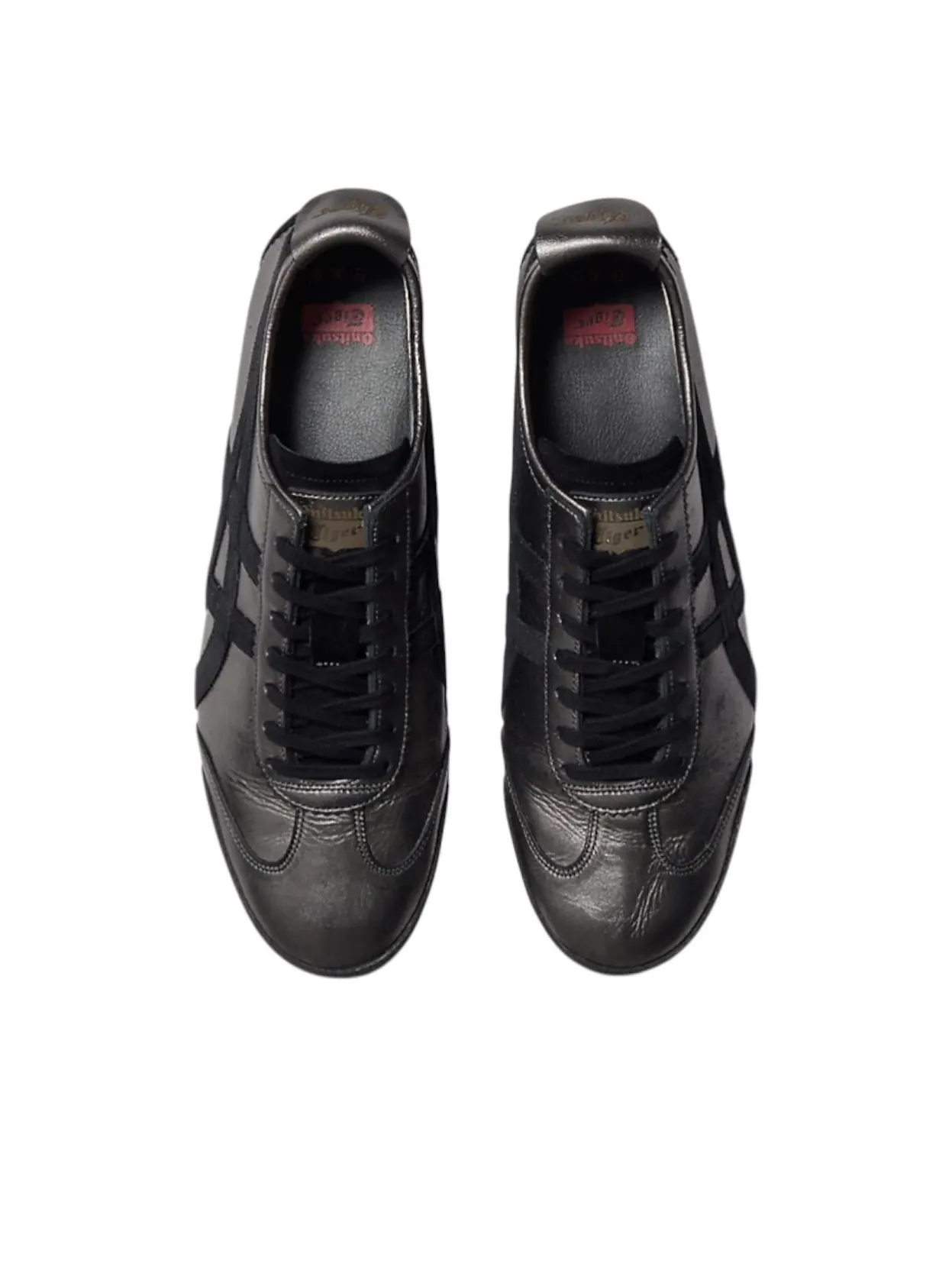 Кроссовки Onitsuka Tiger Mexico 66 Deluxe 'Gunmetal Black' — изображение 5 из 7, черный