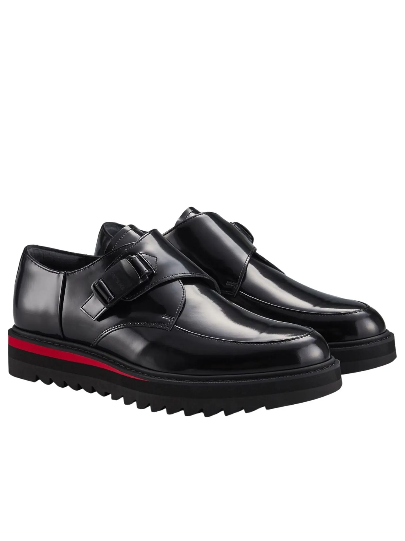 Кроссовки Onitsuka Tiger The Onitsuka Monk-S 'Black Classic Red' — изображение 2 из 6, черный
