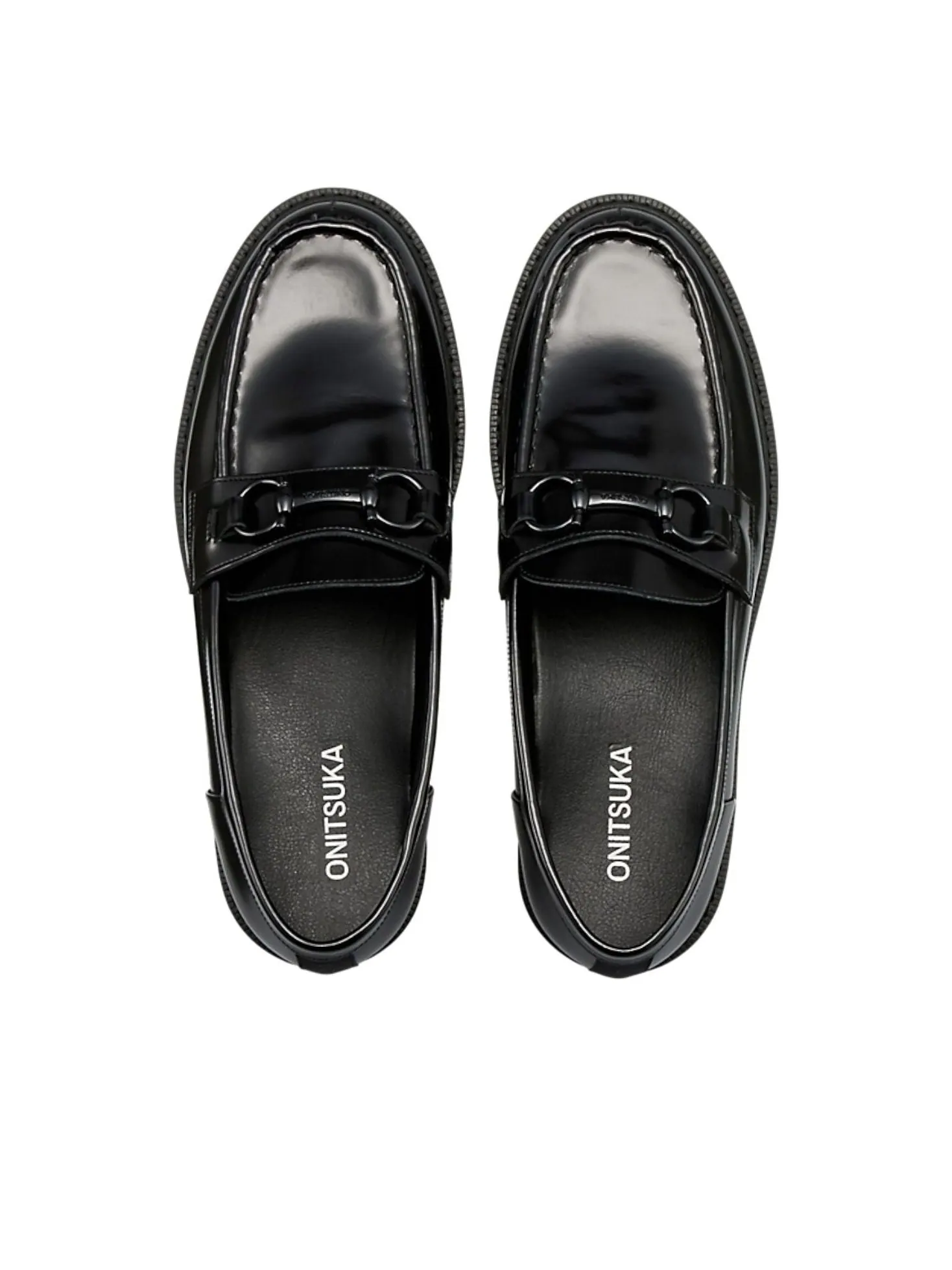 Кроссовки Onitsuka Tiger Bit Loafer 'Black' — изображение 4 из 6, черный