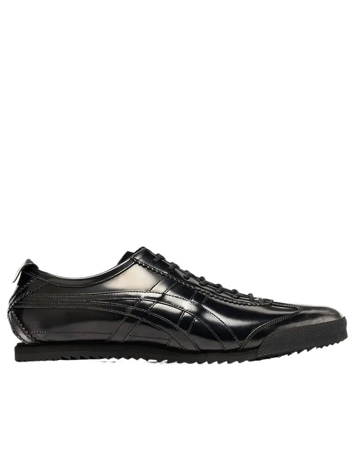 Кроссовки Onitsuka Tiger Nippon Made Mexico 66 Deluxe 'Black Gunmetal' 1181A597-002 — изображение 2 из 3, черный