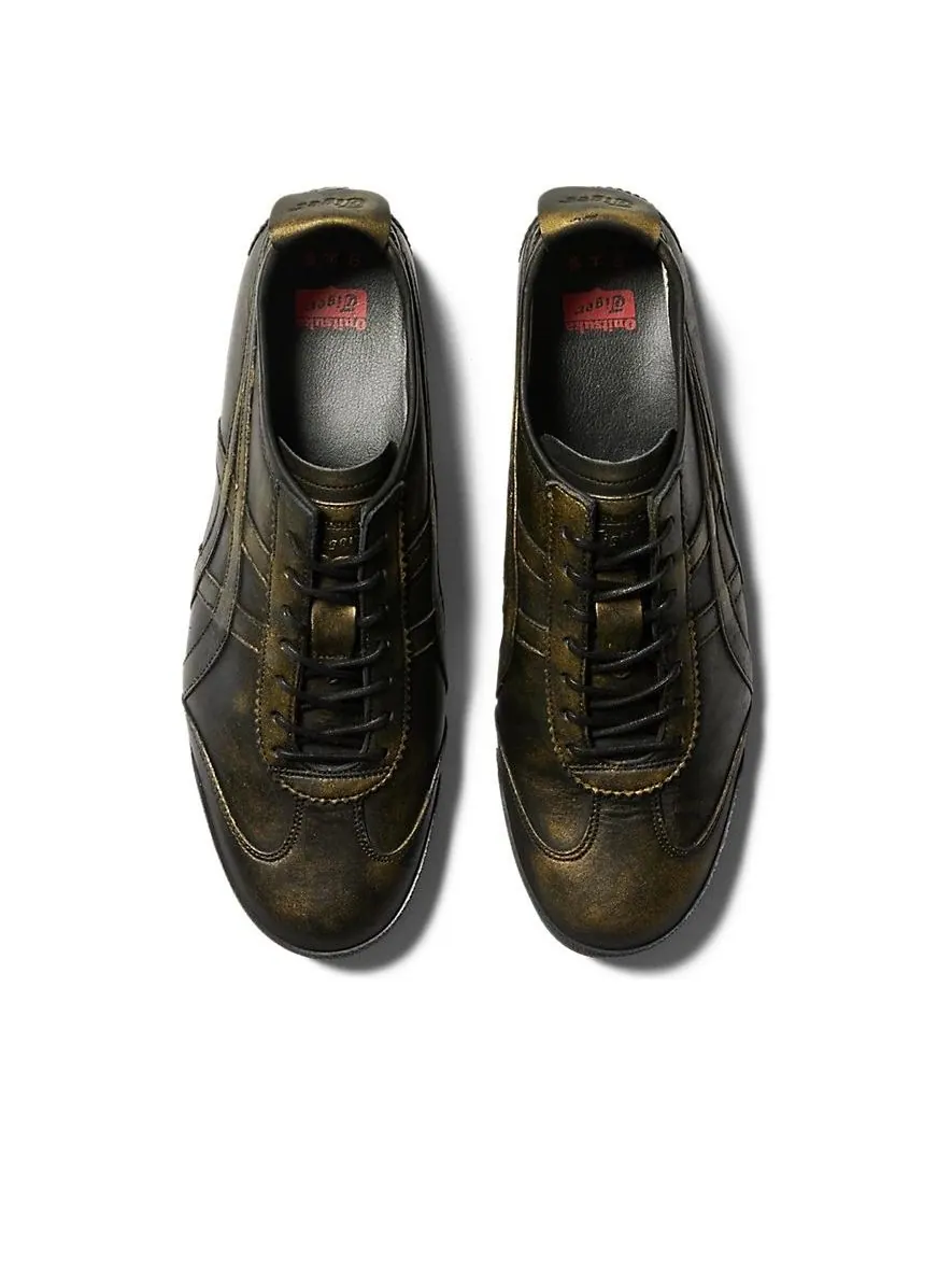 Кроссовки Onitsuka Tiger Mexico 66 Deluxe 'Black Gold' — изображение 5 из 6, черный