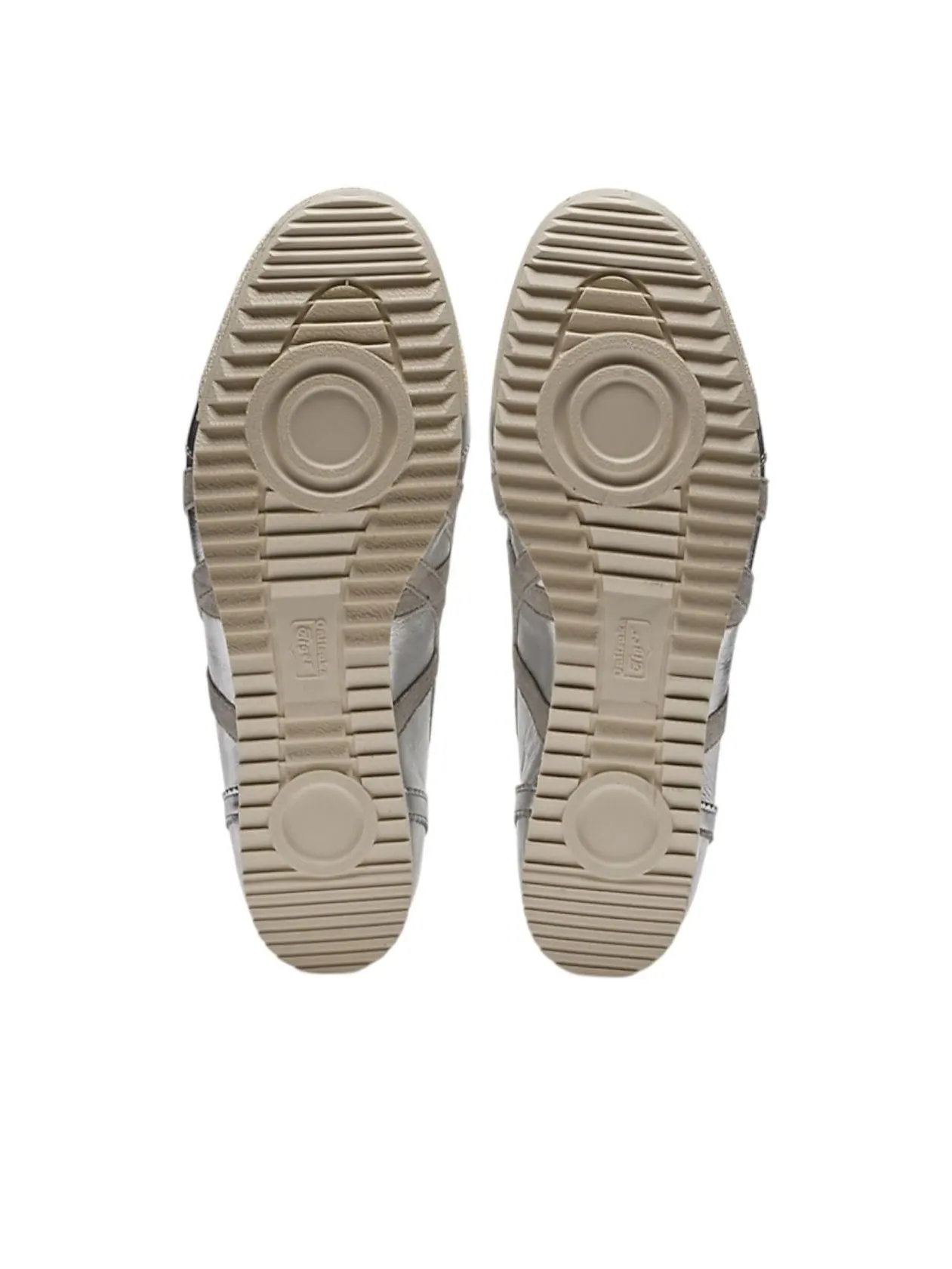 Кроссовки Onitsuka Tiger Mexico Mid Runner Deluxe 'Silver Piedmont Grey' — изображение 6 из 6, серебряный