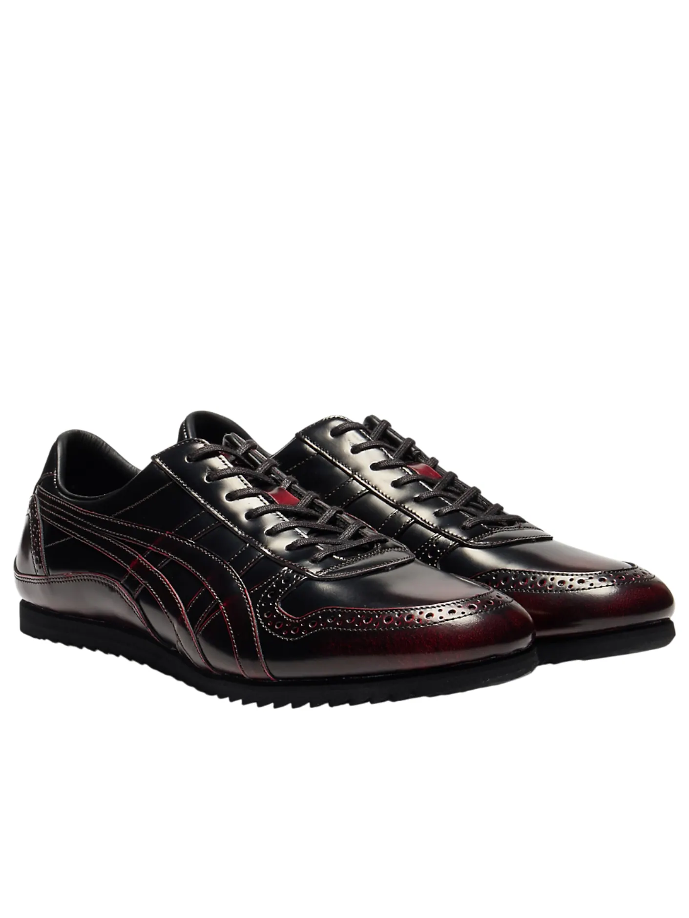 Onitsuka Tiger Ultimate Trainer 'Licorice Brown Classic Red' — изображение 2 из 5