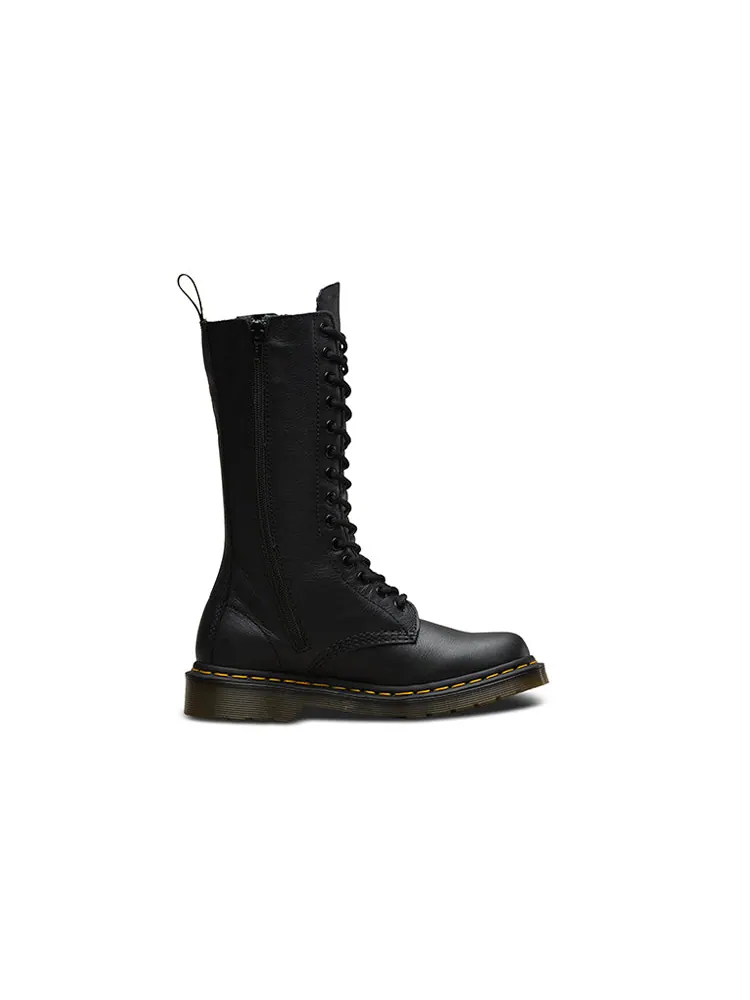 Ботинки Dr. Martens 1B99 Leather, высокие — изображение 2 из 5, черный