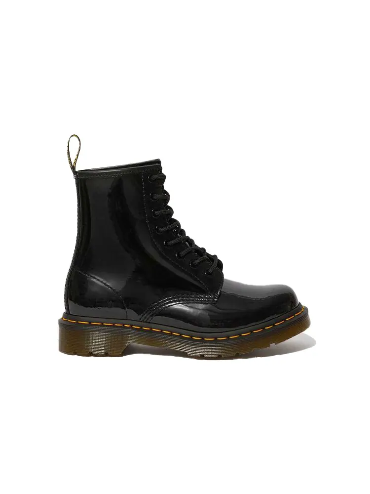 Ботинки кожаные Dr. Martens 1460 Patent Lamper — изображение 2 из 4, черный