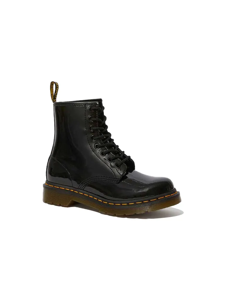Ботинки кожаные Dr. Martens 1460 Patent Lamper — изображение 3 из 4, черный