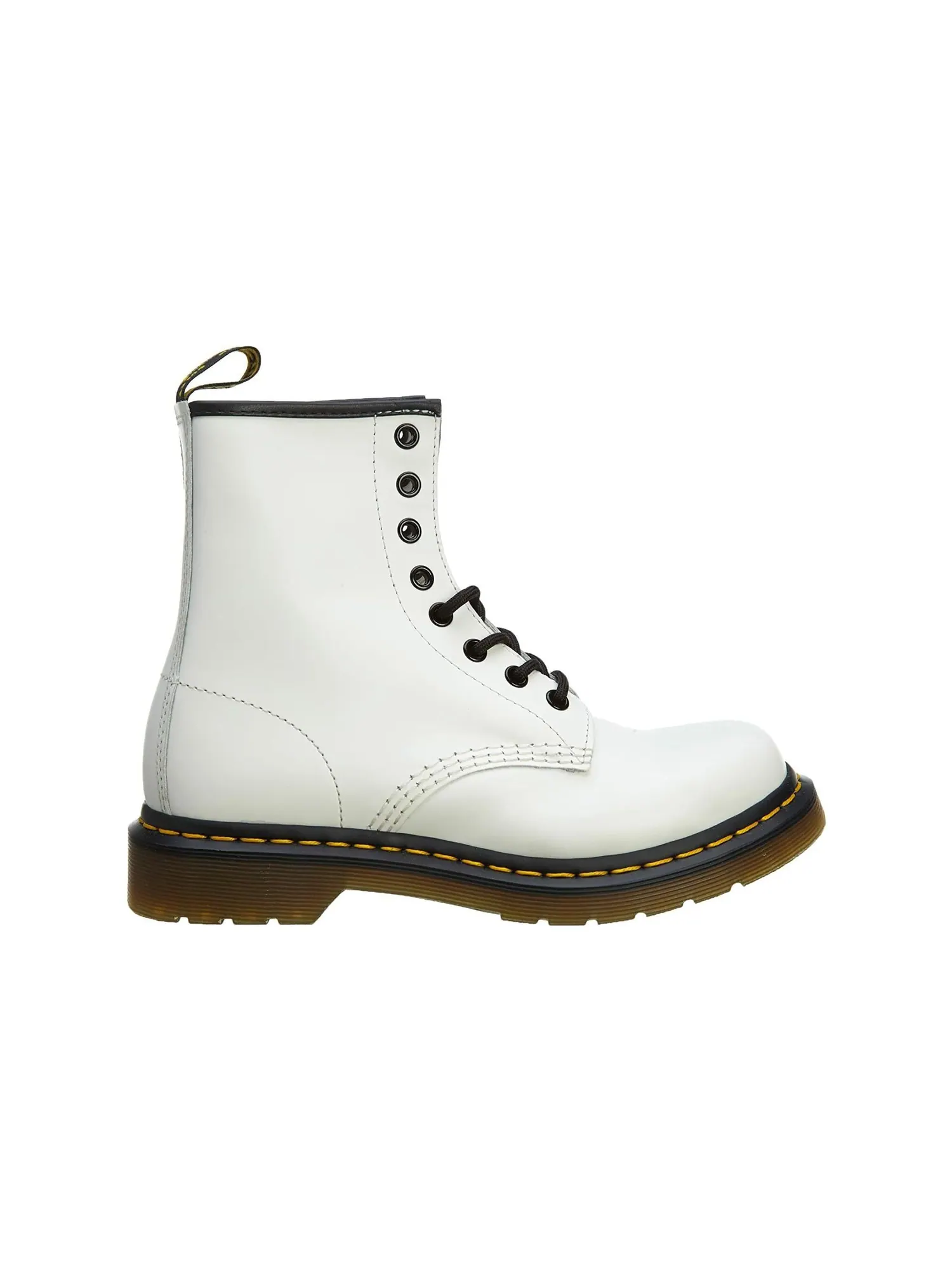 Ботинки Dr. Martens 1460 Smooth, кожаные — изображение 2 из 4, белый