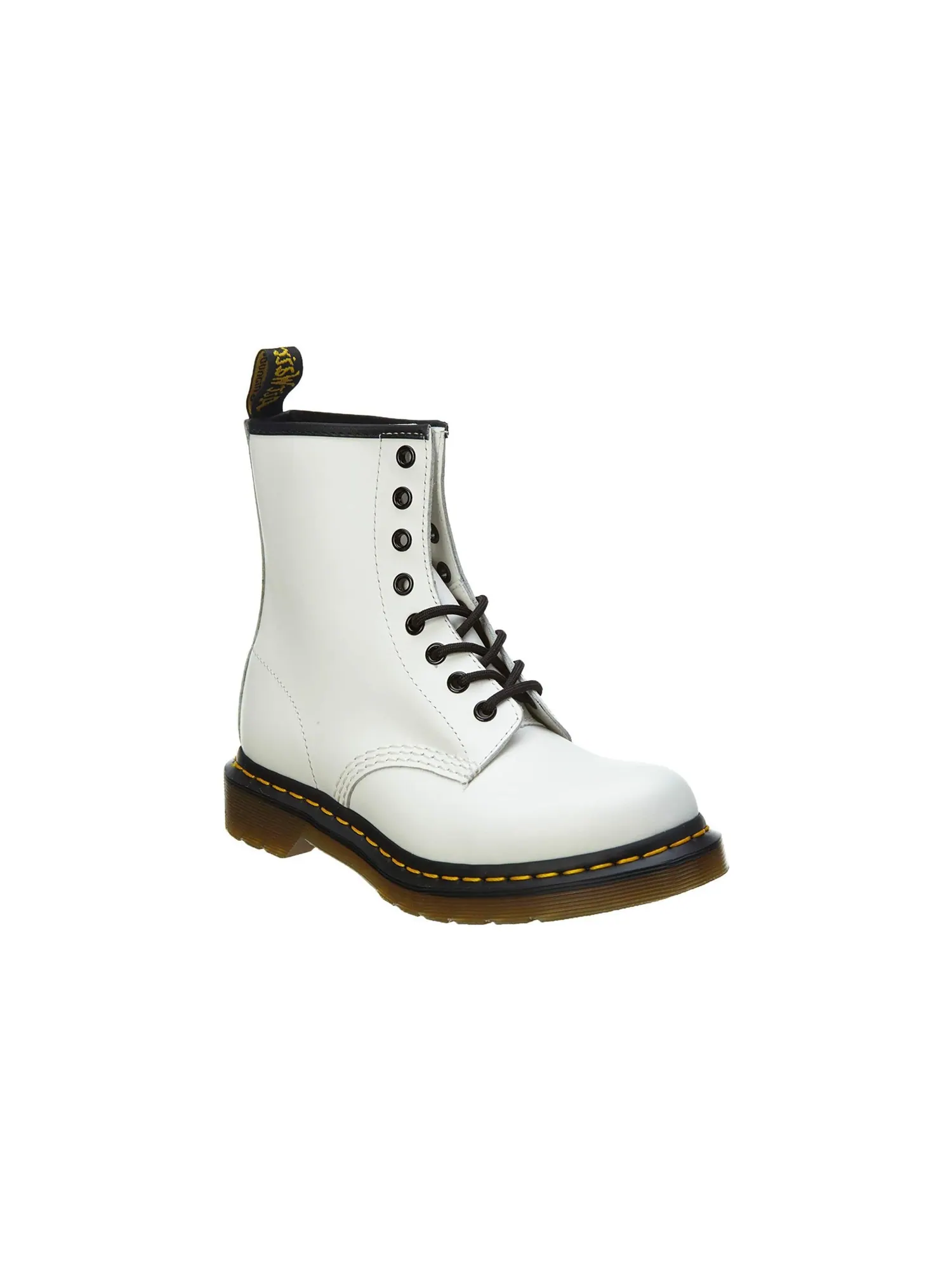 Ботинки Dr. Martens 1460 Smooth, кожаные — изображение 3 из 4, белый