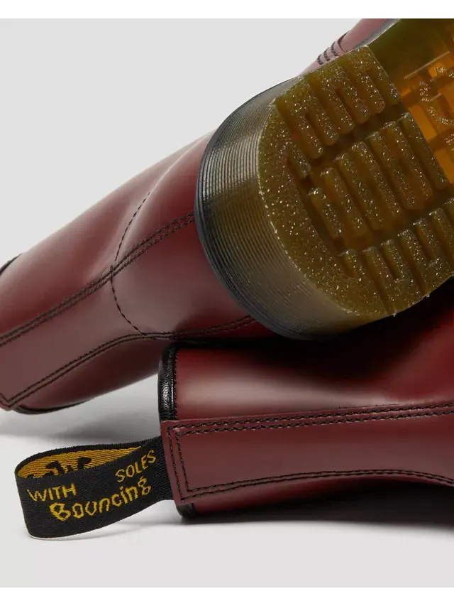 Ботинки Dr. Martens 1460 Smooth — изображение 3 из 11, красный