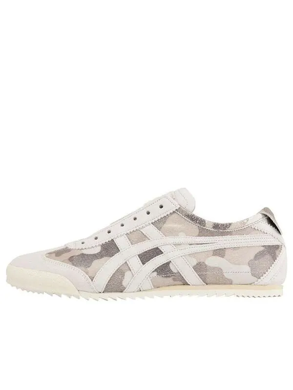 Кроссовки mexico slip on deluxe Onitsuka Tiger — изображение 1 из 4, белый/серый