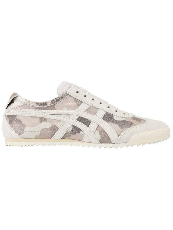 Кроссовки mexico slip on deluxe Onitsuka Tiger — изображение 3 из 4, белый/серый