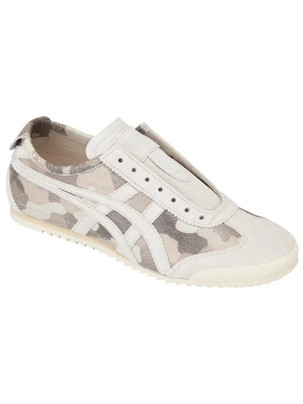 Кроссовки mexico slip on deluxe Onitsuka Tiger — изображение 4 из 4, белый/серый