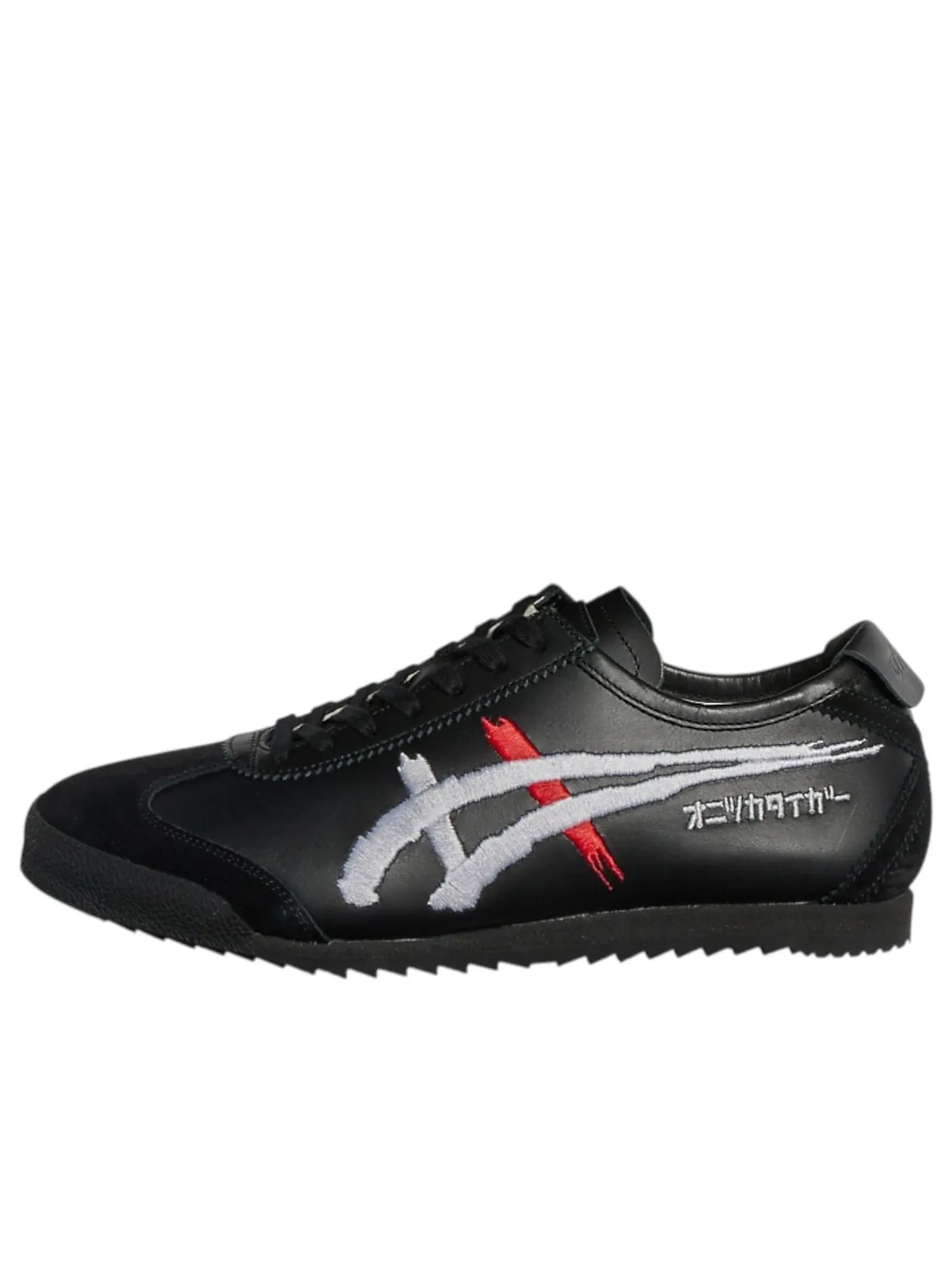 Кроссовки (WMNS) Onitsuka Tiger Mexico 66 Deluxe 'Black White Red' — изображение 1 из 7, черный