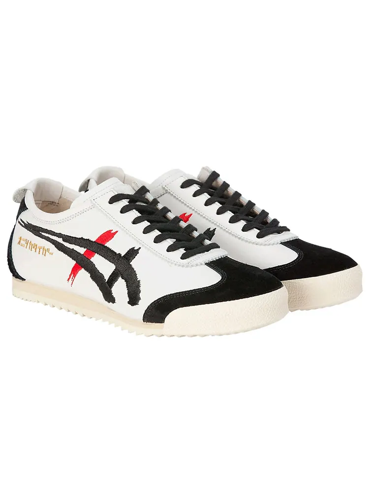 (WMNS) Onitsuka Tiger Mexico 66 Deluxe NM 'White Black' — изображение 2 из 5, белый/черный