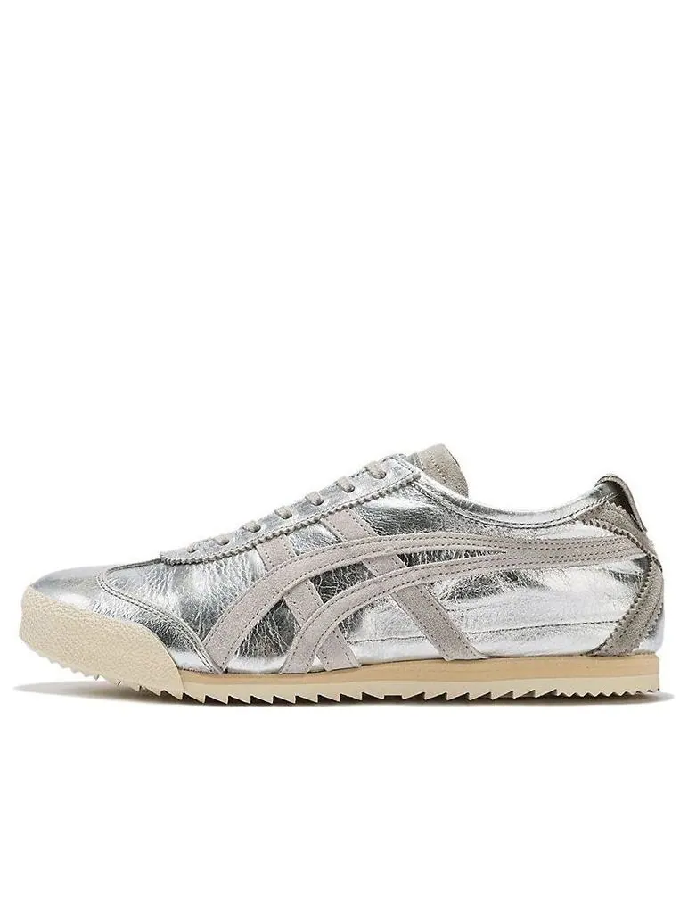 Кроссовки (WMNS) Onitsuka Tiger Nippon Made Mexico 66 Deluxe 'Silver Piedmont Grey' — изображение 1 из 6, серебряный