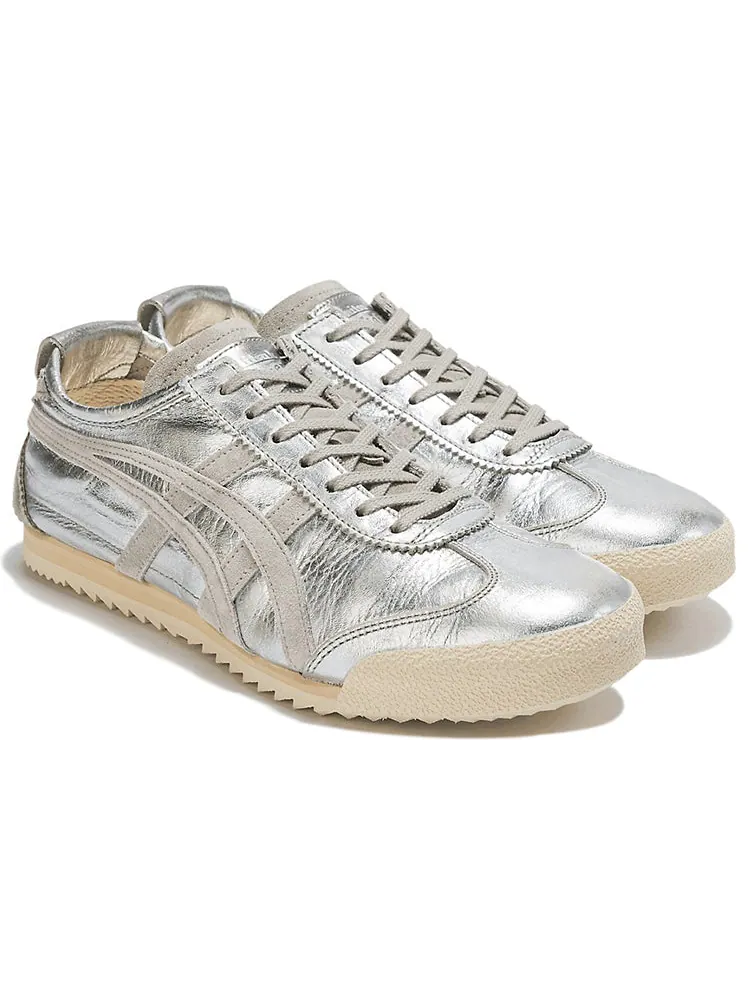 Кроссовки (WMNS) Onitsuka Tiger Nippon Made Mexico 66 Deluxe 'Silver Piedmont Grey' — изображение 3 из 6, серебряный