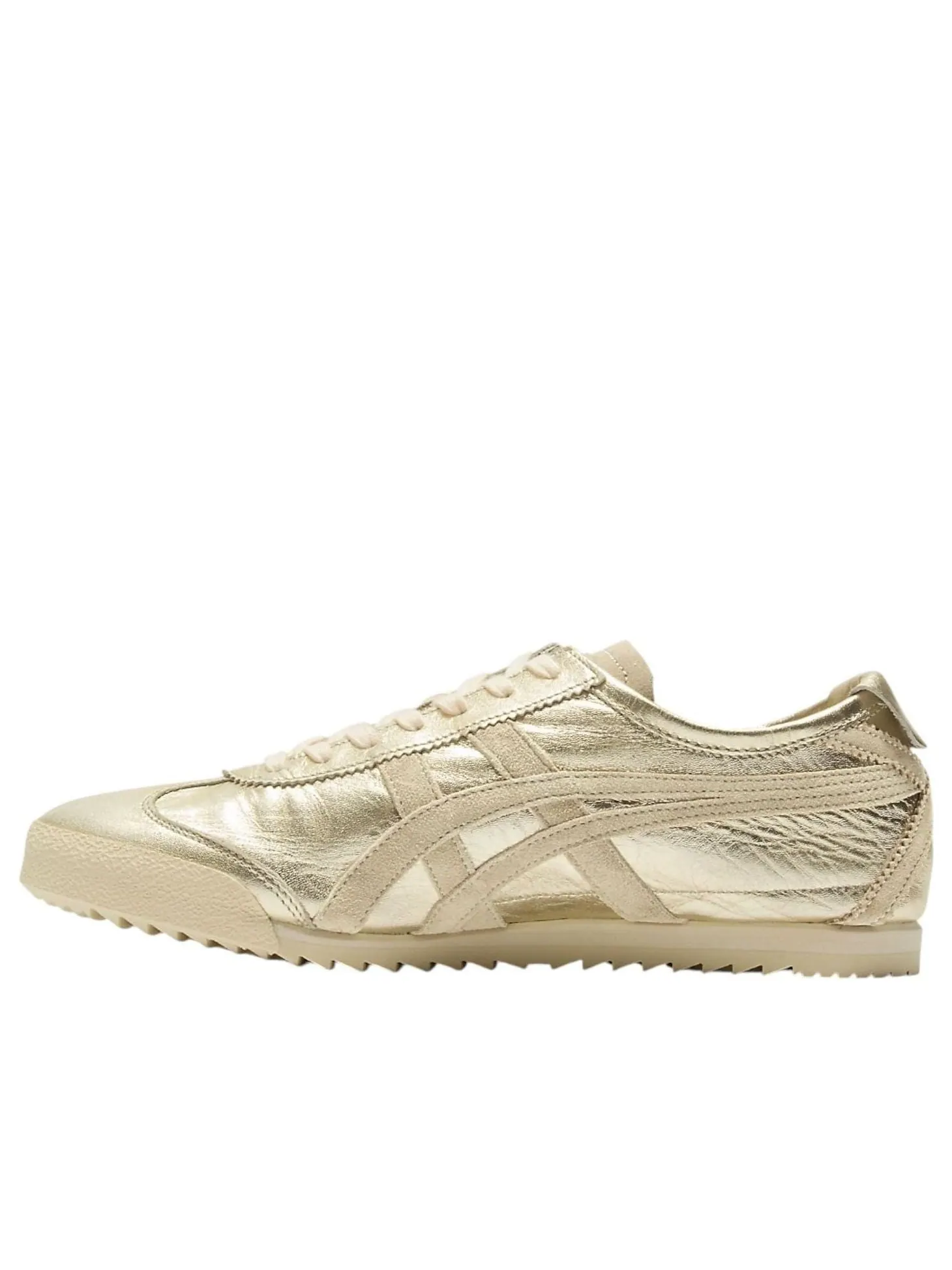 Кроссовки (WMNS) Onitsuka Tiger Nippon Made Mexico 66 Deluxe 'Pure Gold Cream' — изображение 1 из 6, золото