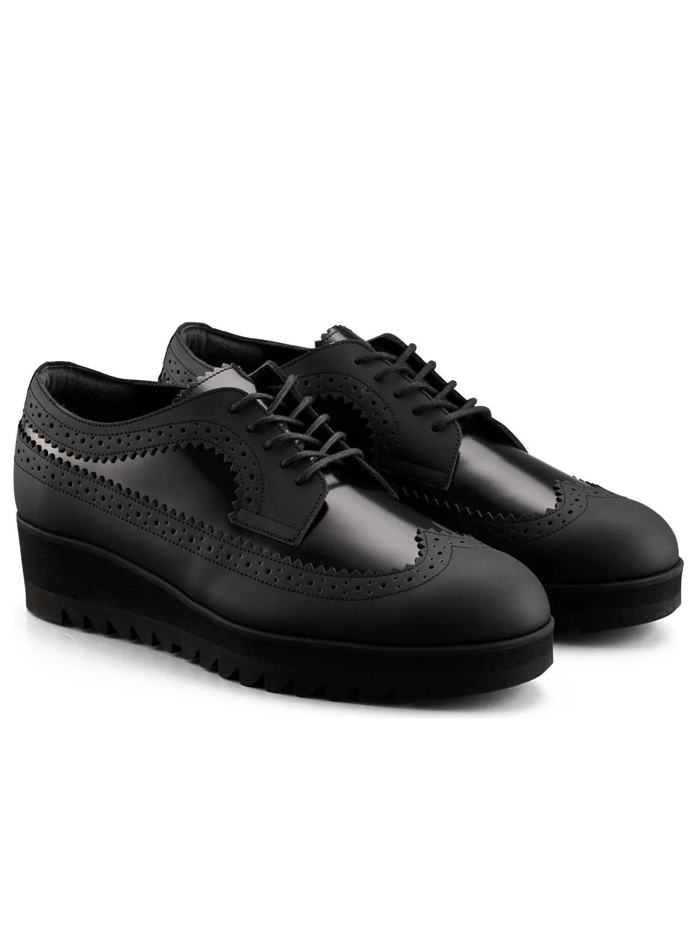 Кроссовки (WMNS) Onitsuka Tiger The Onitsuka Brogue 'Black' — изображение 3 из 5, черный