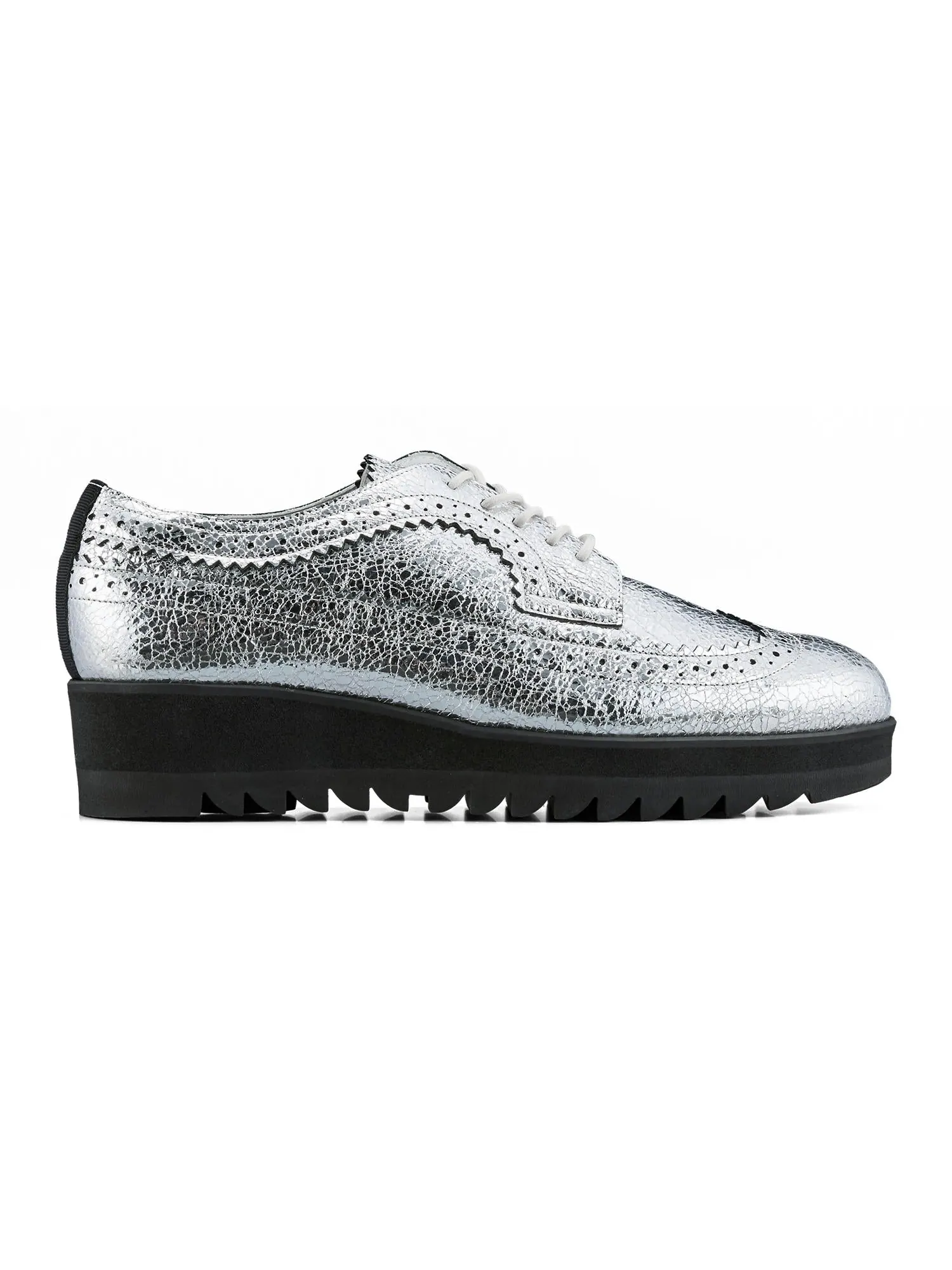 Кроссовки (WMNS) Onitsuka Tiger The Onitsuka Brogue 'Silver' — изображение 2 из 6, серебряный