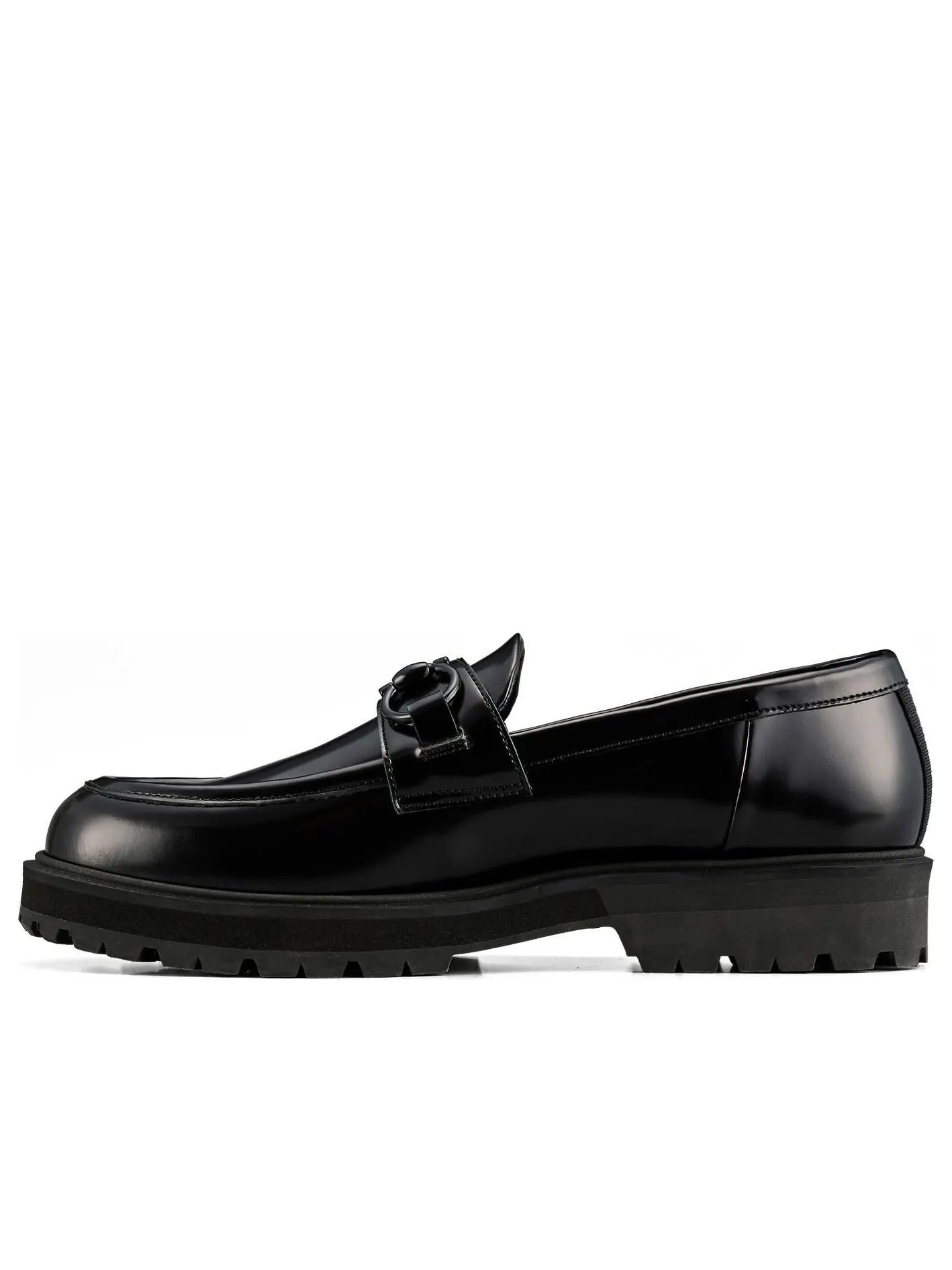 Кроссовки (WMNS) Onitsuka Tiger Bit Loafer 'Black' — изображение 1 из 5, черный