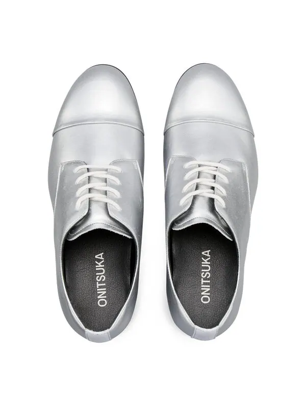 Кроссовки derby 'silver' Onitsuka Tiger — изображение 3 из 4, серебряный