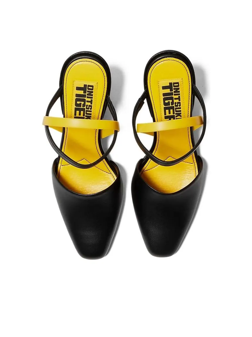 Кроссовки (WMNS) Onitsuka Tiger Tiger Fairia 'Black Sunflower Yellow' — изображение 5 из 6, черный
