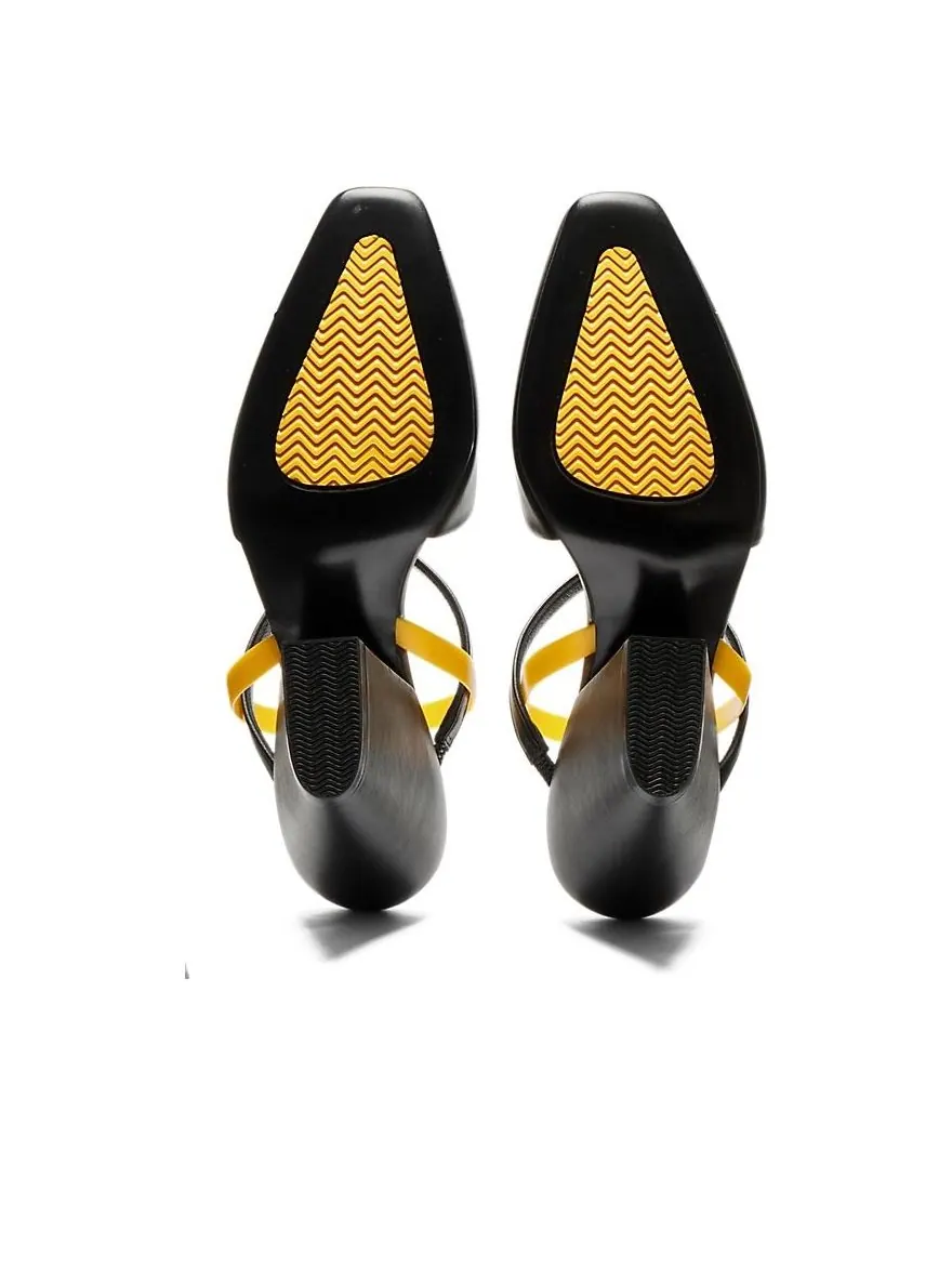 Кроссовки (WMNS) Onitsuka Tiger Tiger Fairia 'Black Sunflower Yellow' — изображение 6 из 6, черный