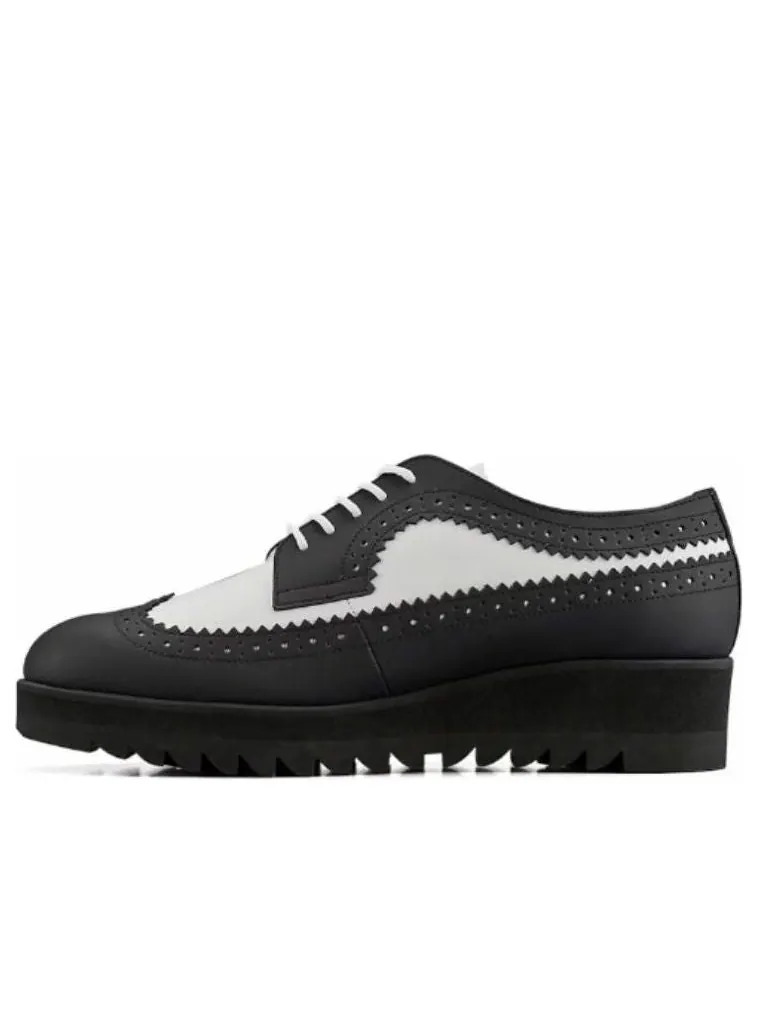 Кроссовки Onitsuka Tiger Brogue 'Black White' — изображение 1 из 5, черный