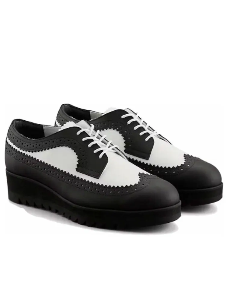 Кроссовки Onitsuka Tiger Brogue 'Black White' — изображение 3 из 5, черный