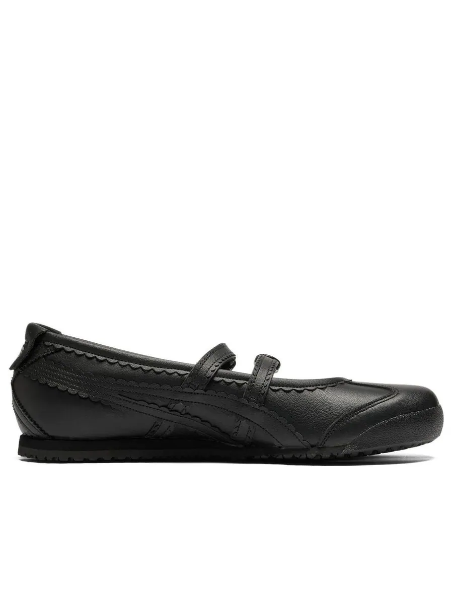 Кроссовки (WMNS) Onitsuka Tiger Mexico 66 Tigress 'Black' — изображение 2 из 6, черный