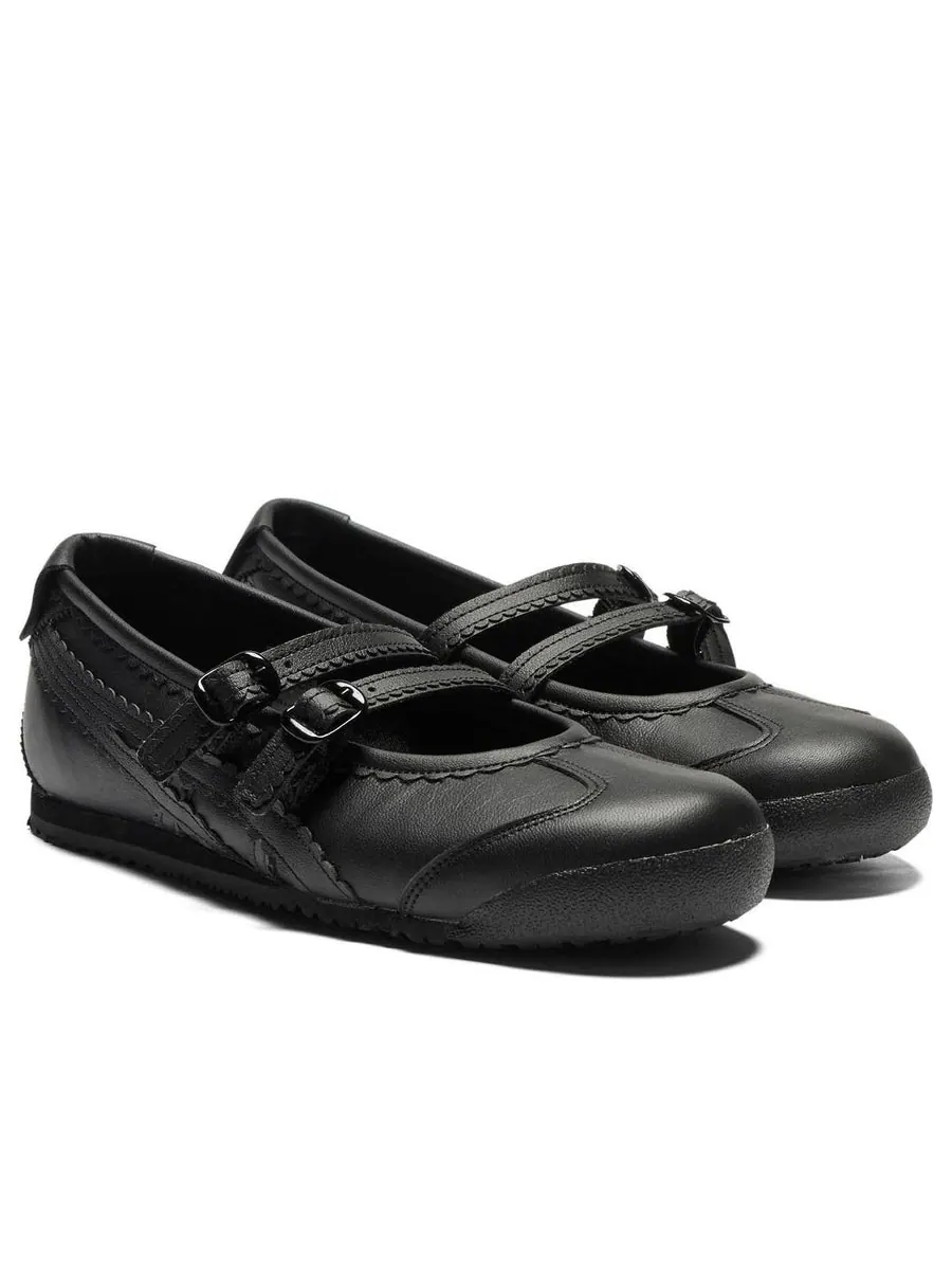 Кроссовки (WMNS) Onitsuka Tiger Mexico 66 Tigress 'Black' — изображение 3 из 6, черный