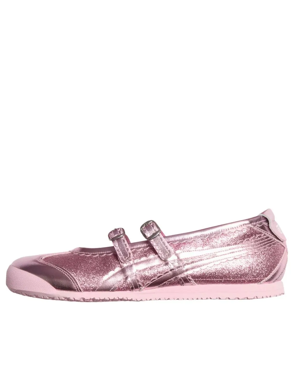 (WMNS) Onitsuka Tiger Mexico 66 TGRS Glitter Pack 'Pink Cameo' — изображение 1 из 5, розовый/серебристый