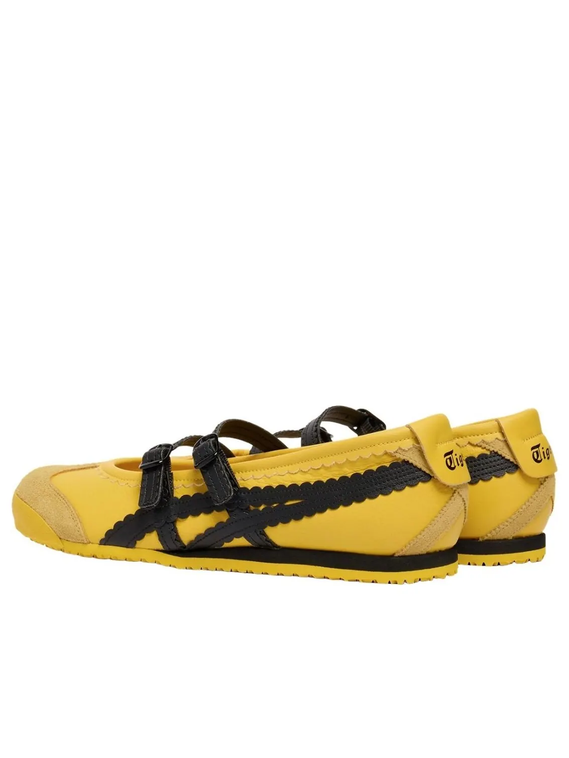 (WMNS) Onitsuka Tiger Mexico 66 TGRS 'Yellow Black' — изображение 3 из 5, желтый/черный