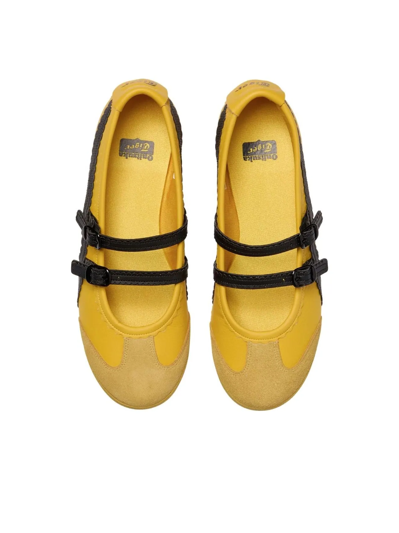 (WMNS) Onitsuka Tiger Mexico 66 TGRS 'Yellow Black' — изображение 4 из 5, желтый/черный