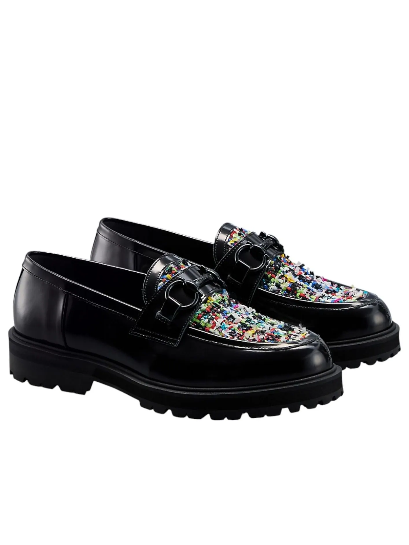 (WMNS) Лоферы Onitsuka Tiger Bit 'Black Directoire Blue' — изображение 2 из 5, черный/синий