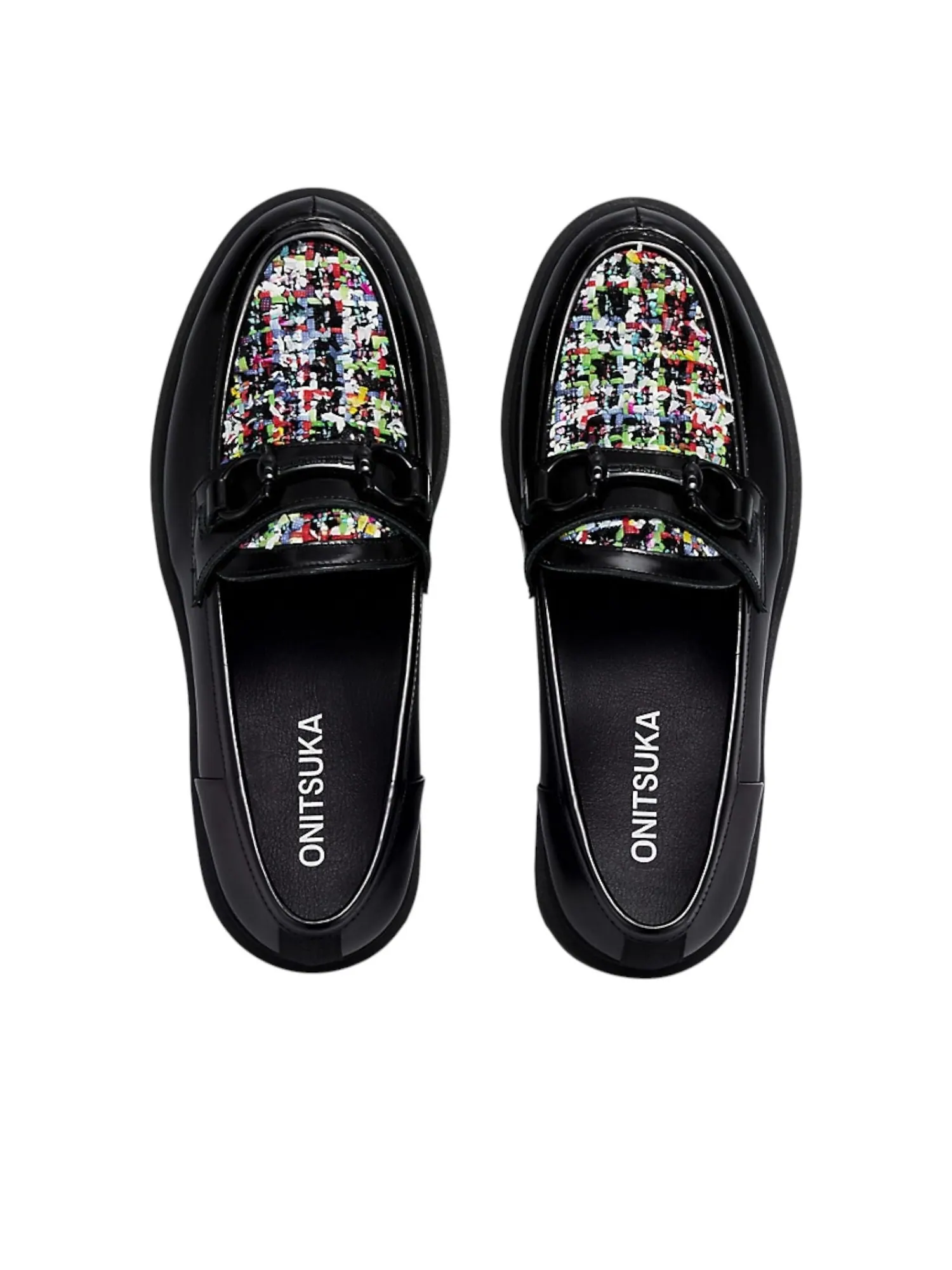 (WMNS) Лоферы Onitsuka Tiger Bit 'Black Directoire Blue' — изображение 3 из 5, черный/синий