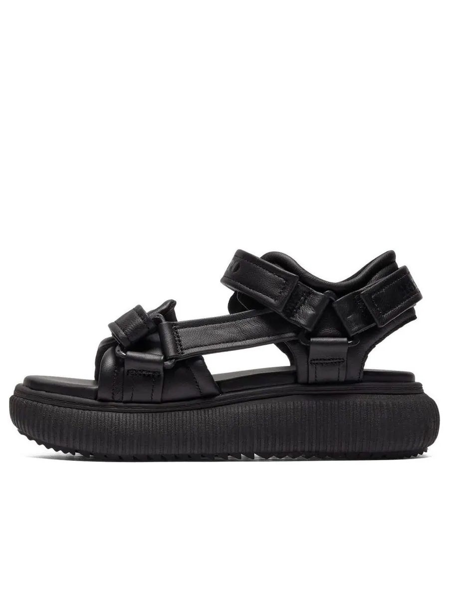 Сандалии (WMNS) Onitsuka Tiger Otiger Belted 'Black' — изображение 1 из 6, черный