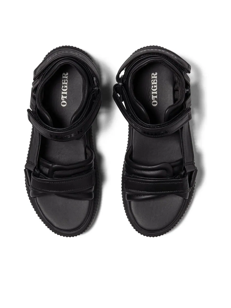 Сандалии (WMNS) Onitsuka Tiger Otiger Belted 'Black' — изображение 5 из 6, черный