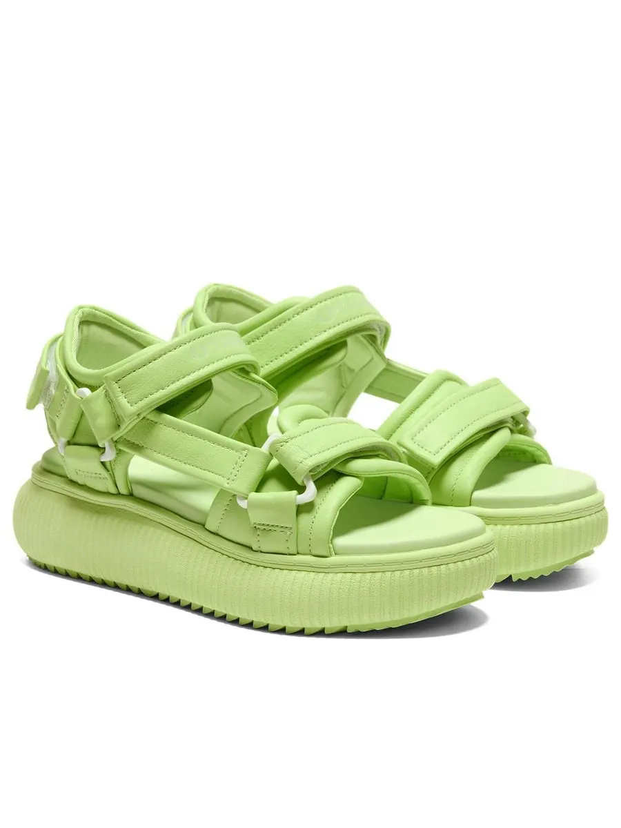 Сандалии (WMNS) Onitsuka Tiger Otiger Belted 'Lime Green Jade' — изображение 3 из 6, зеленый