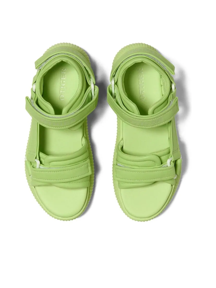 Сандалии (WMNS) Onitsuka Tiger Otiger Belted 'Lime Green Jade' — изображение 5 из 6, зеленый