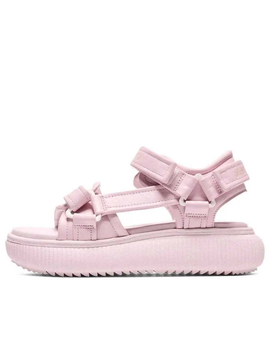 Сандалии (WMNS) Onitsuka Tiger Otiger Belted 'Crystal Pink Peach' — изображение 1 из 6, розовый