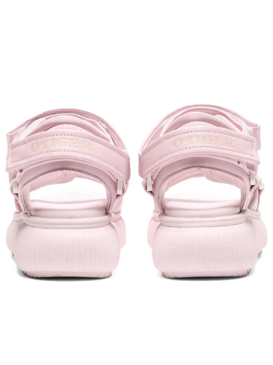Сандалии (WMNS) Onitsuka Tiger Otiger Belted 'Crystal Pink Peach' — изображение 4 из 6, розовый