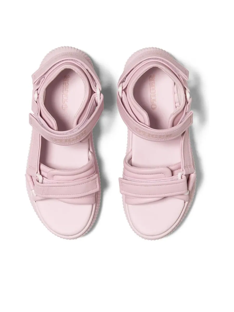 Сандалии (WMNS) Onitsuka Tiger Otiger Belted 'Crystal Pink Peach' — изображение 5 из 6, розовый