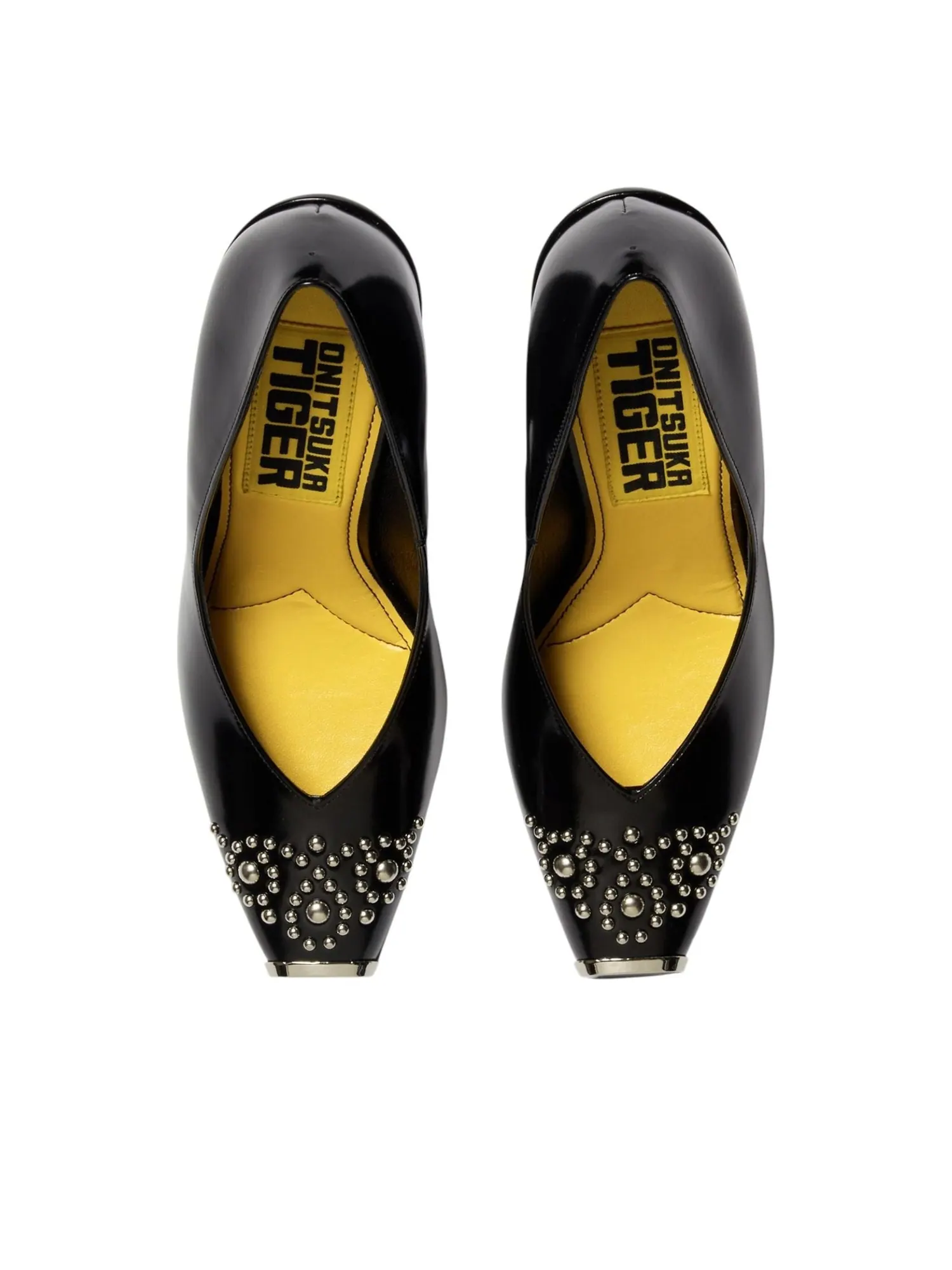 (WMNS) Серьги-гвоздики Onitsuka Tiger Tiger Equa 'Black' — изображение 4 из 5, черный
