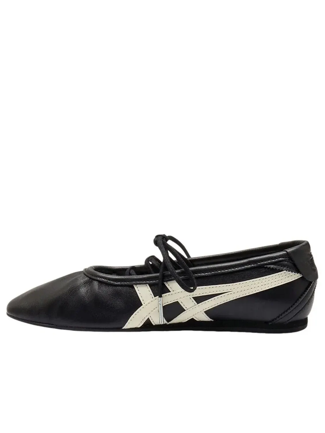 Женские кроссовки с кожаным верхом Gymnarina Onitsuka Tiger — изображение 1 из 7, черный